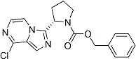 PI-42892 (2S)-2-(8-Chloroimidazo[1,5-a]pyrazin-3-yl)-1-pyrrolidinecarboxylic acid phenylmethyl ester (1418307-18-2)