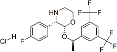 PI-42911 (2R,3S)-2-[(1R)-1-[3,5-Bis(trifluoromethyl)phenyl]ethoxy]-3-(4-fluorophenyl)morpholine hydrochloride (171482-05-6)