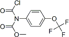 PI-42955 Methyl N-carbonochloridoyl-N-[4-(trifluoromethoxy)phenyl]carbamate (173903-15-6)