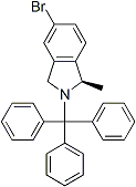 PI-42971 (1R)-5-bromo-1-methyl-2-trityl-isoindoline (194805-14-6)