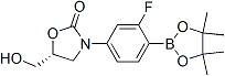 PI-43066 (5R)-3-[3-Fluoro-4-(4,4,5,5-tetramethyl-1,3,2-dioxaborolan-2-yl)phenyl]-5-(hydroxymethyl)-2-oxazolidinone (504438-22-6)