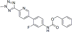 PI-43068 Benzyl (3-fluoro-4-(6-(2-methyl-2H-tetrazol-5-yl)pyridin-3-yl)phenyl)carbamate (1220910-89-3)