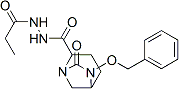 PI-43080 (1R,2S,5R)-7-Oxo-6-(phenylmethoxy)-1,6-diazabicyclo[3.2.1]octane-2-carboxylic acid 2-(1-oxopropyl)hydrazide (1452467-32-1)