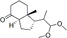 PI-43088 (1R,3aR,7aR)-1-((S)-1,1-Dimethoxypropan-2-yl)-7a-methylhexahydro-1H-inden-4(2H)-one (957214-01-6)