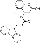 PI-43799 Fmoc- S-3-Amino-3-(2-fluoro-phenyl)-propionic acid (507472-13-1)