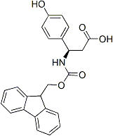 PI-43800 Fmoc-3R-Amino-3-(4-hydroxy-phenyl)-propionic acid (511272-36-9)