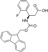PI-43801 Fmoc-R-3-Amino-3-(2-fluoro-phenyl)-propionic acid (511272-50-7)