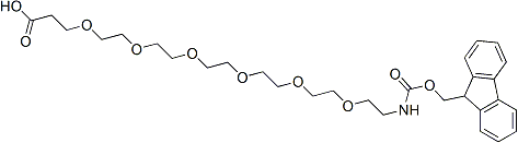 PI-43899 Fmoc-21-amino-4,7,10,13,16,19-hexaoxaheneicosanoic acid (882847-34-9)