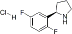 PI-43918 (R)-2-(2,5-difluorophenyl)pyrrolidine hydrochloride (1218935-60-4)