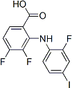 PI-43931 2-(2-Fluoro-4-iodoanilino)-3,4-difluorobenzoic acid (391211-97-5)