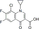 PI-44009 8-Chloro-1-cyclopropyl-6,7-difluoro-1,4-dihydro-4-oxo-3-quinolinecarboxylic acid (101987-89-7)