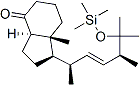 PI-44274 (1R,3aR,7aR)-1-((2R,5S,E)-5,6-dimethyl-6- ((trimethylsilyl)oxy)hept-3-en-2-yl)-7a- methyloctahydro-4H-inden-4-one (95716-69-1)