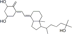PI-44277 5-{2-[1-(5-Hydroxy-1,5-dimethyl-hexyl)-7a-methyl-octahydro-inden-4-ylidene]-ethylidene}-4-methylene-cyclohexane-1,3-diol (73837-24-8)