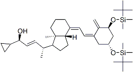 PI-44282 1,3-Bis-O-(tert-butyldimethylsilyl)calcipotriene (112875-61-3)