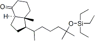 PI-44286 (1R,3aR,7aR)-1-[(1R)-1,5-Dimethyl-5-[(triethylsilyl)oxy]hexyl]octahydro-7a-methyl-4H-inden-4-one (144848-24-8)