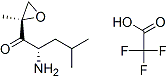 PI-44334 (2S)-2-Amino-4-methyl-1-[(2R)-2-methyloxiranyl]-1-pentanone trifluoroacetate (247068-85-5)