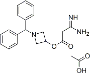 PI-44367 3-Amino-3-iminopropanoic acid 1-(diphenylmethyl)-3-azetidinyl ester acetate (170749-59-4)