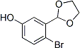 PI-44370 4-Bromo-3-(1,3-dioxolan-2-yl)phenol (1160182-44-4)