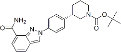 PI-44379 Tert-Butyl (S)-3-(4-(7-Carbamoyl-2H-Indazol-2-Yl)Phenyl)Piperidine-1-Carboxylate (1038916-11-8)