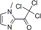 PI-44435 2,2,2-trichloro-1-(1-methyl-1H-imidazol-2-yl)ethan-1-one (30148-23-3)