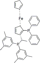 PI-44443 (S)-1-[(RP)-2-(Diphenylphosphino)ferrocenyl]ethyldi(3,5-xylyl)phosphine (223121-07-1)