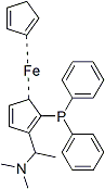 PI-44461 N,N-DIMETHYL-1-(2-DIPHENYLPHOSPHINO)FERROCENYLETHYLAMINE (60816-98-0)
