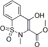 PI-44464 Methyl 4-hydroxy-2-methyl-(2H)-1,2-benzothiazine-3-carboxylate-1,1-dioxide (35511-15-0)