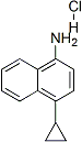 PI-44508 4-Cyclopropyl-1-naphthalenamine hydrochloride (1533519-92-4)