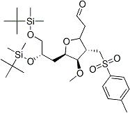 PI-44512 2-((2S,3S,4R,5R)-5-((S)-2,3-bis(tert-butyldimethylsilyloxy)propyl)-4-methoxy-3-(tosylmethyl)tetrahydrofuran-2-yl)acetaldehyde (1808153-90-3)