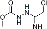 PI-44573 2-(2-Chloro-1-iminoethyl)hydrazinecarboxylic acid methyl ester (155742-64-6)