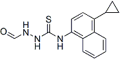 PI-44684 N-(4-Cyclopropyl-1-naphthalenyl)-2-formylhydrazinecarbothioamide (1533519-86-6)