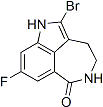PI-44700 2-Bromo-8-fluoro-1,3,4,5-tetrahydro-6H-azepino[5,4,3-cd]indol-6-one (283173-80-8)