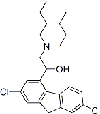 PI-44717 2,7-Dichloro-alpha-[(dibutylamino)methyl]-9H-fluorene-4-methanol (69759-61-1)