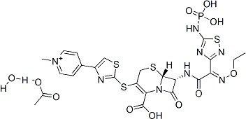 PI-44883 Ceftaroline fosamil acetate monohydrate (866021-48-9)