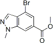 PI-45120 METHYL 4-BROMO-1-METHYL-1H-INDAZOLE-6-CARBOXYLATE (1638759-79-1)