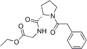 PI-45180 (S)-Ethyl 2-(1-(2-phenylacetyl)pyrrolidine-2-carboxamido)acetate (157115-85-0)