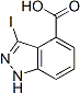 PI-45187 3-IODO-1H-INDAZOLE-4-CARBOXYLIC ACID (885520-80-9)