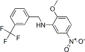 PI-45369 2-methoxy-5-nitro-N-[3-(trifluoromethyl)benzyl]aniline (118220-71-6)