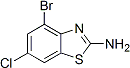 PI-45381 4-Bromo-6-chlorobenzo[d]thiazol-2-amine (38338-20-4)