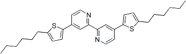 PI-45453 4,4'-Bis(5-hexyl-2-thienyl)-2,2'-bipyridyl (1047684-56-9)