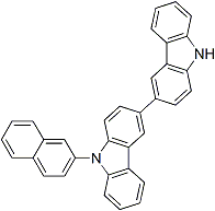 PI-45495 3,3'-Bi-9H-carbazole, 9-(2-naphthalenyl)- (2022222-83-7)
