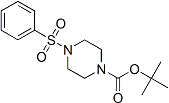 PI-45599 tert-butyl 4-(phenylsulfonyl)piperazine-1-carboxylate (253175-69-8)