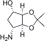 PI-45819 (3aR,4S,6R,6aS)-6-Aminotetrahydro-2,2-dimethyl-4H-cyclopenta-1,3-dioxol-4-ol (155899-66-4)