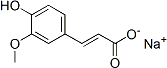 PI-45839 Sodium ferulic (24276-84-4)