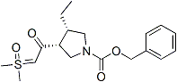 PI-45852 (3R,4S)-Benzyl 3-(2-(dimethylhydrosulfinylidene)acetyl)-4-ethylpyrrolidine-1-carboxylate (2095311-50-3)