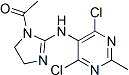 PI-45857 1-Acetyl-N-(4,6-dichloro-2-methyl-5-pyrimidinyl)-4,5-dihydro-1H-imidazol-2-amine (75438-54-9)
