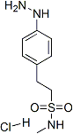 PI-45976 4-Hydrazino-N-methylbenzeneethanesulfonamide hydrochloride (42381-27-1)