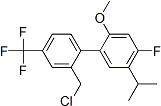 PI-46004 2'-(Chloromethyl)-4-fluoro-2-methoxy-5-(1-methylethyl)-4'-(trifluoromethyl)-1,1'-biphenyl (875551-28-3)