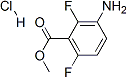 PI-46006 Methyl 3-aMino-2,6-difluorobenzoate hydrochloride (1392273-41-4)