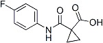 PI-46011 1-(4-Fluorophenylcarbamoyl)cyclopropanecarboxylic acid (849217-48-7)